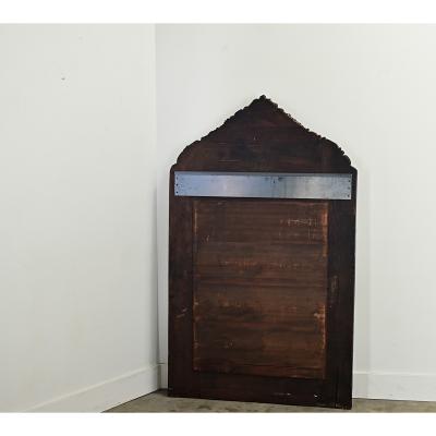 French 19th Century Large Cushion Mirror