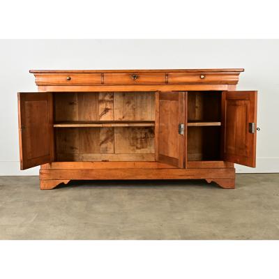 French 19th Century Louis Philippe Fruitwood Enfilade