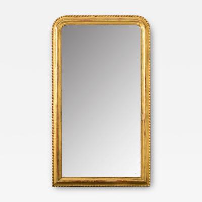 French 19th Century Louis Philippe Gilt Mirror