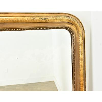 French 19th Century Louis Philippe Gilt Mirror
