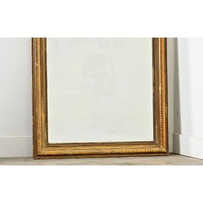 French 19th Century Louis Philippe Gilt Mirror