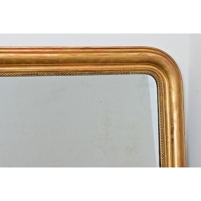 French 19th Century Louis Philippe Gold Gilt Mirror