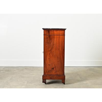 French 19th Century Louis Philippe Mahogany Bedside Table