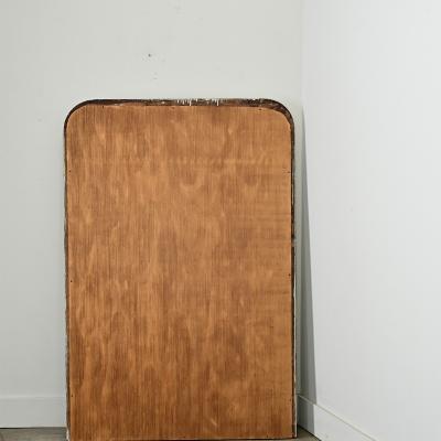 French 19th Century Louis Philippe Silver Gilt Mantel Mirror