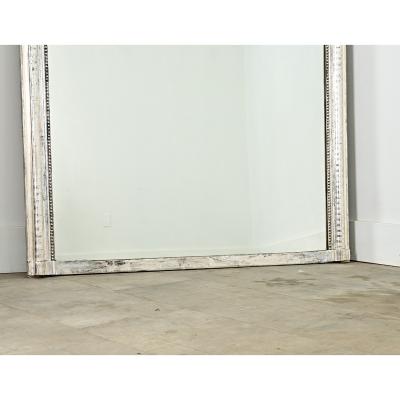 French 19th Century Louis Philippe Silver Gilt Mirror