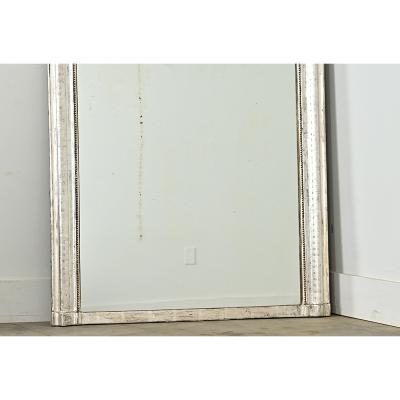 French 19th Century Louis Philippe Silver Gilt Mirror