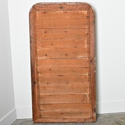 French 19th Century Louis Philippe Silver Gilt Mirror