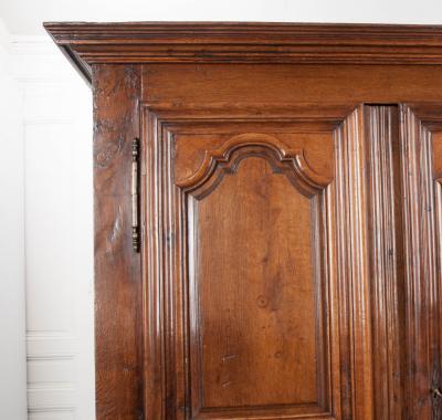 French 19th Century Louis XIII Style Oak Armoire