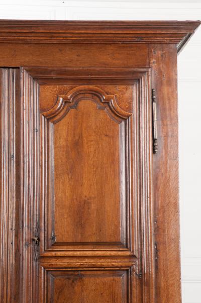 French 19th Century Louis XIII Style Oak Armoire