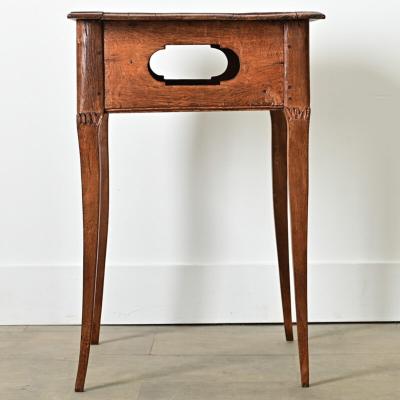 French 19th Century Louis XV Style Oak Side Table