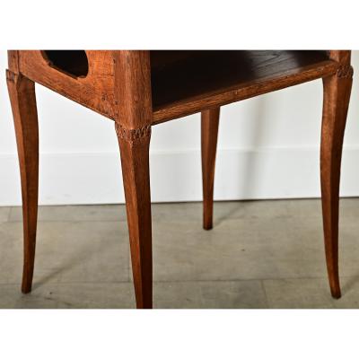 French 19th Century Louis XV Style Oak Side Table