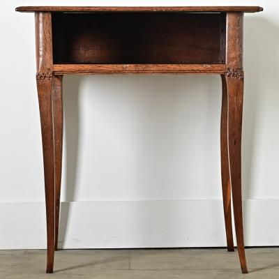 French 19th Century Louis XV Style Oak Side Table