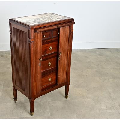French 19th Century Louis XVI Style Butler s Cabinet Chiffoniere