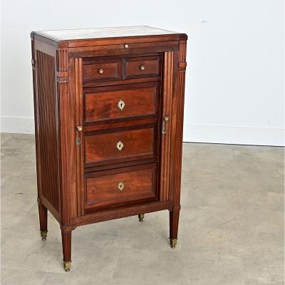 French 19th Century Louis XVI Style Butler s Cabinet Chiffoniere