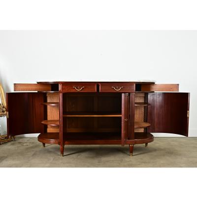 French 19th Century Louis XVI Style Demilune Enfilade