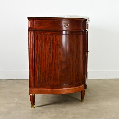 French 19th Century Louis XVI Style Demilune Enfilade