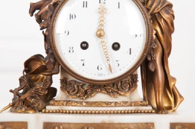 French 19th Century Louis XVI Style Mantel Clock
