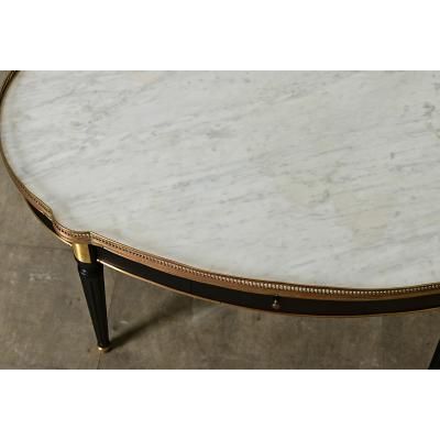 French 19th Century Louis XVI Style Oval Coffee Table