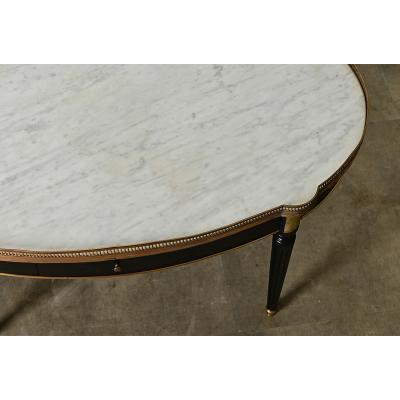 French 19th Century Louis XVI Style Oval Coffee Table