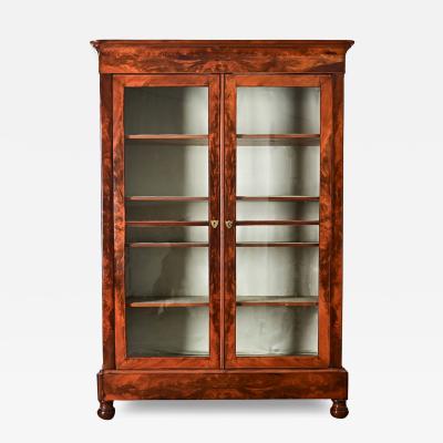 French 19th Century Mahogany Bibliotheque