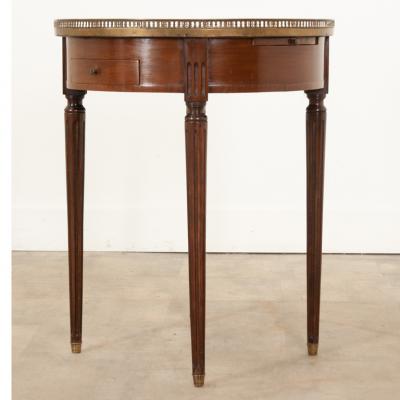 French 19th Century Mahogany Bouillotte Gueridon