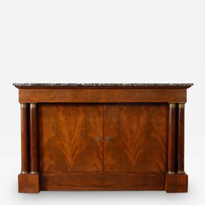 French 19th Century Mahogany Empire Buffet