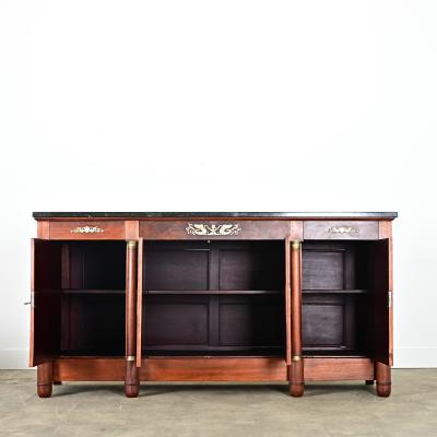 French 19th Century Mahogany Empire Enfilade