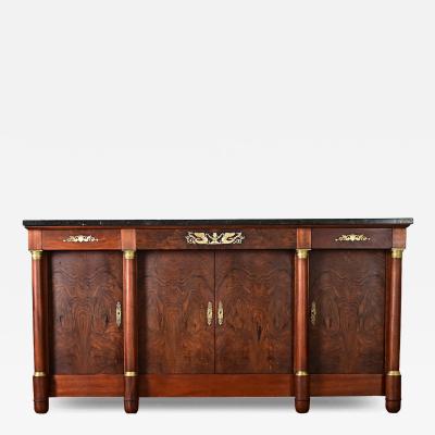 French 19th Century Mahogany Empire Enfilade