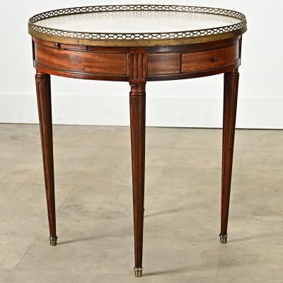 French 19th Century Mahogany Gueridon Bouillotte Table