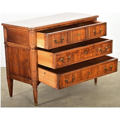 French 19th Century Mahogany Louis XVI Style Commode