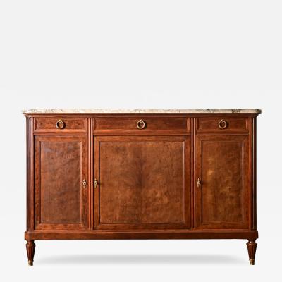 French 19th Century Mahogany Louis XVI Style Enfilade