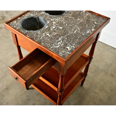 French 19th Century Mahogany Rafraichissoir