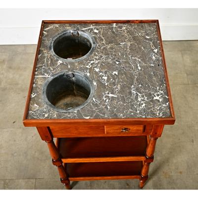 French 19th Century Mahogany Rafraichissoir