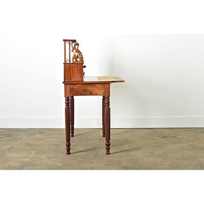 French 19th Century Mahogany Writing Desk