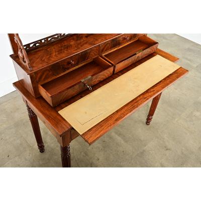 French 19th Century Mahogany Writing Desk