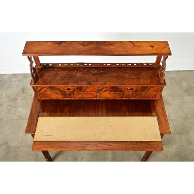 French 19th Century Mahogany Writing Desk