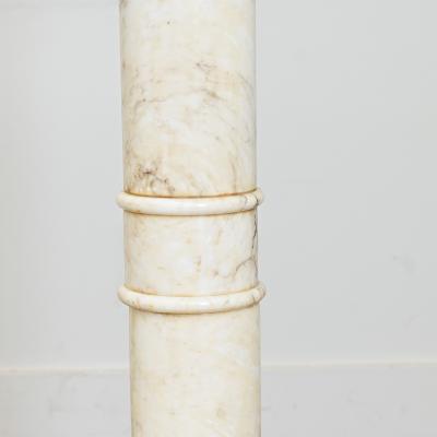 French 19th Century Marble Column Pedestal