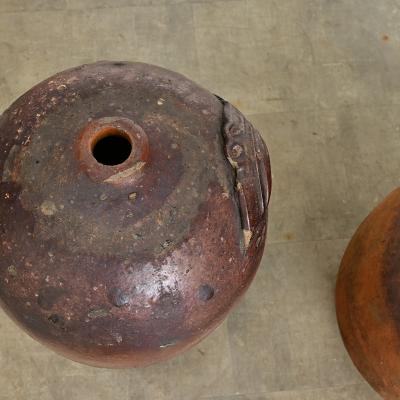 French 19th Century Massive Ceramic Olive Oil Jars