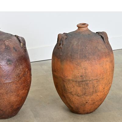 French 19th Century Massive Ceramic Olive Oil Jars
