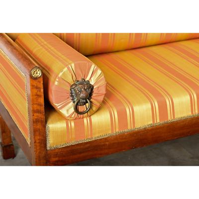 French 19th Century Massive Directoire Settee