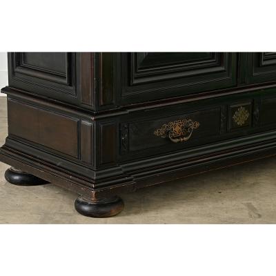 French 19th Century Napoleon III Ebonized Cabinet