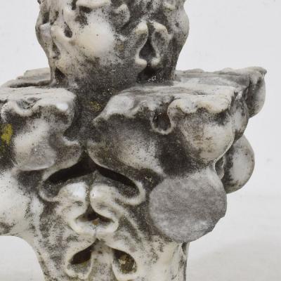 French 19th Century Neo Gothic Marble finial