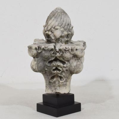 French 19th Century Neo Gothic Marble finial