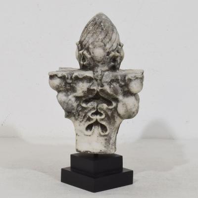 French 19th Century Neo Gothic Marble finial