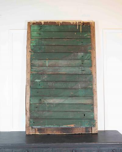 French 19th Century Neoclassical Painted Mirror