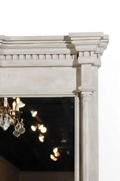 French 19th Century Neoclassical Style Architectural Element Made into a Mirror