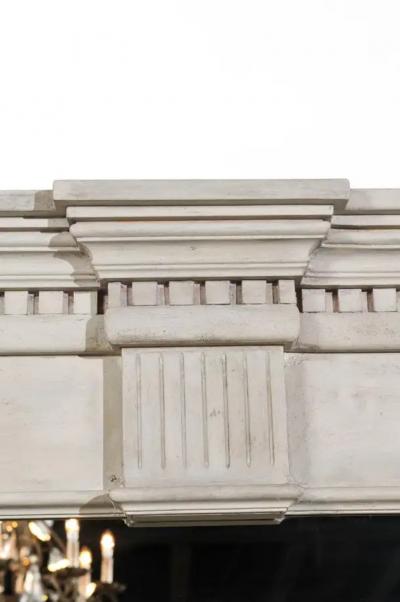 French 19th Century Neoclassical Style Architectural Element Made into a Mirror