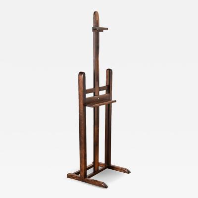French 19th Century Oak Artist s Easel