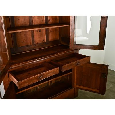 French 19th Century Oak Buffet a Deux Corps