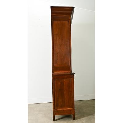 French 19th Century Oak Buffet a Deux Corps
